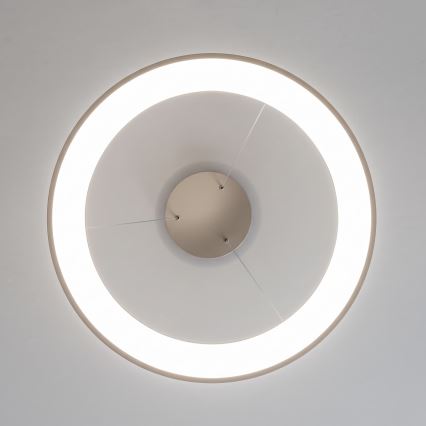 BRILAGI - LED ściemnialny żyrandol wiszący na linkach FALCON II LED/99W/230V 3000-6500K Ø 60 cm beżowy + zdalne sterowanie