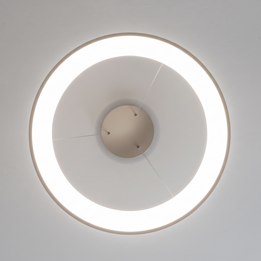 BRILAGI - LED ściemnialny żyrandol wiszący na linkach FALCON II LED/99W/230V 3000-6500K Ø 60 cm beżowy + zdalne sterowanie