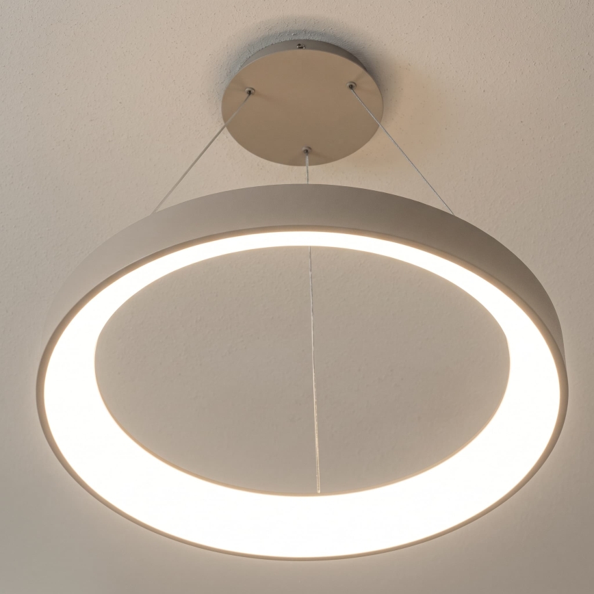BRILAGI - LED ściemnialny żyrandol wiszący na linkach FALCON II LED/99W/230V 3000-6500K Ø 60 cm beżowy + zdalne sterowanie