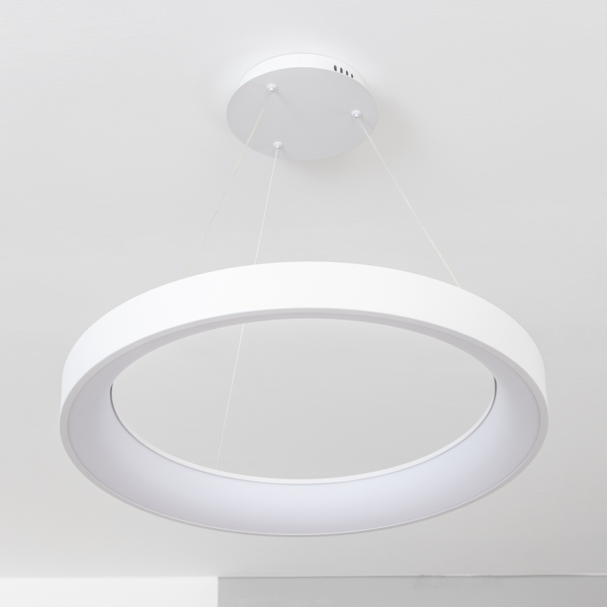 BRILAGI - ściemnialna lampa wisząca na lince FALCON II LED/99W/230V 3000-6500K śr. 60 cm biała + pilot zdalnego sterowania