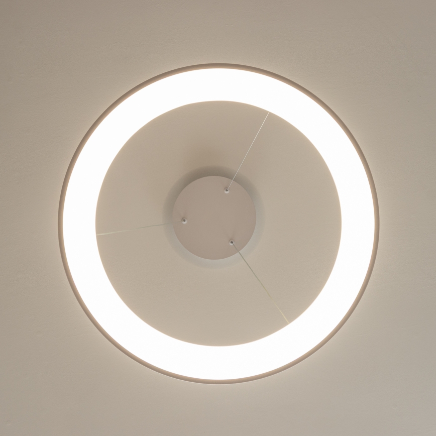 BRILAGI - ściemnialna lampa wisząca na lince FALCON II LED/99W/230V 3000-6500K śr. 60 cm biała + pilot zdalnego sterowania