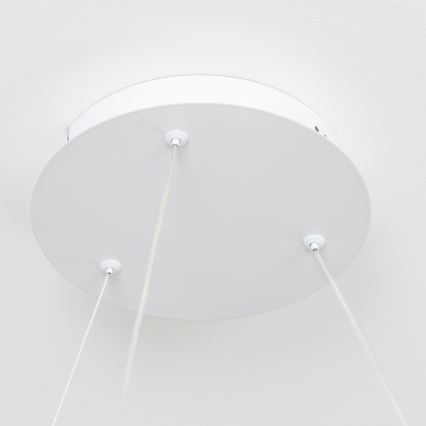 BRILAGI - ściemnialna lampa wisząca na lince FALCON II LED/99W/230V 3000-6500K śr. 60 cm biała + pilot zdalnego sterowania