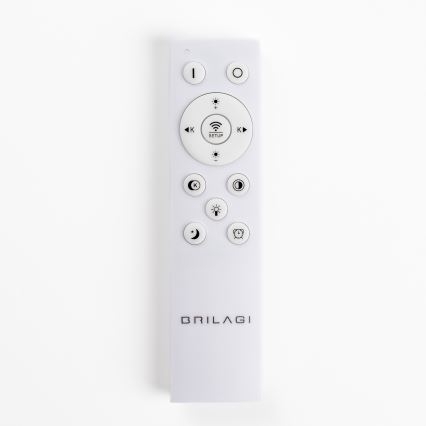 BRILAGI - ściemnialna lampa wisząca na lince FALCON II LED/99W/230V 3000-6500K śr. 60 cm biała + pilot zdalnego sterowania