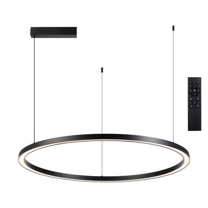 Brilagi - LED ściemnialny żyrandol na linkach PORTOFINO LED/60W/230V 3000-6000K śr. 80 cm czarny + zdalne sterowanie