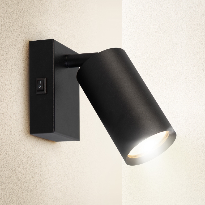 Brilagi - ściemnialna naścienna oprawa punktowa LED RGBW SELE 1xGU10/6,5W/230V 2700-6500K czarna