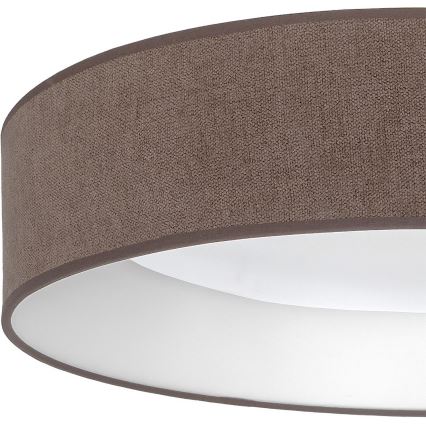 BRILAGI - ściemnialna lampa sufitowa LED VELVET SMARTIX STARS LED/36W/230V 3000-6000K śr. 55 cm brązowa Wi-Fi Tuya Beacon + pilot zdalnego sterowania