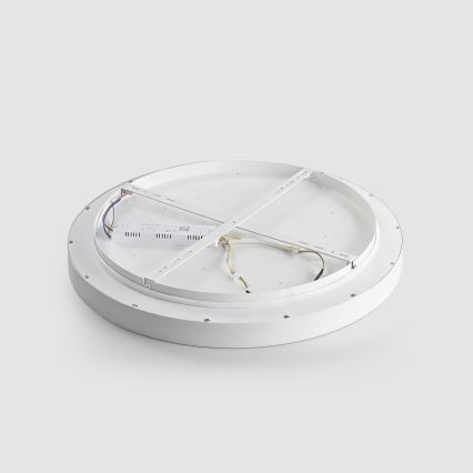 Brilagi - LED ściemnialna oprawa sufitowa GLASS POOL DOUBLE LED/60W/230V 3000-6000K 50 cm biała + pilot zdalnego sterowania