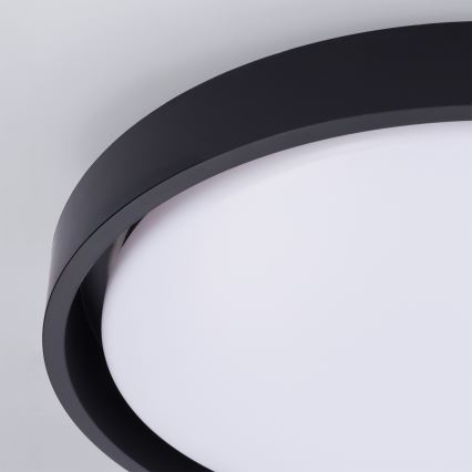 Brilagi - ściemnialna lampa sufitowa MATTEO LED/48W/230V 3000-6500K śr. 41 cm czarna  + zdalne sterowanie