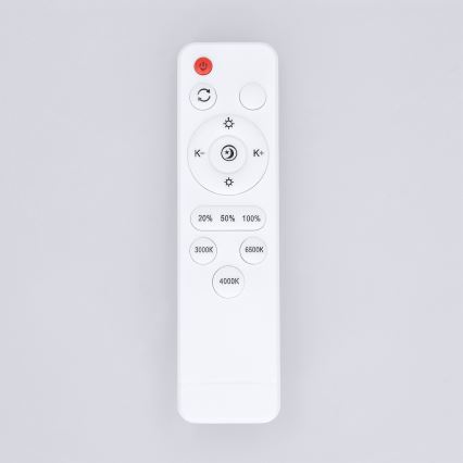 Brilagi - ściemnialna lampa sufitowa MATTEO LED/48W/230V 3000-6500K śr. 41 cm czarna  + zdalne sterowanie