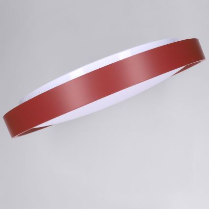 Brilagi - ściemnialna lampa sufitowa LED MATTEO LED/48W/230V 3000-6500K śr. 41 cm czerwona + pilot zdalnego sterowania