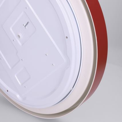 Brilagi - ściemnialna lampa sufitowa LED MATTEO LED/48W/230V 3000-6500K śr. 41 cm czerwona + pilot zdalnego sterowania
