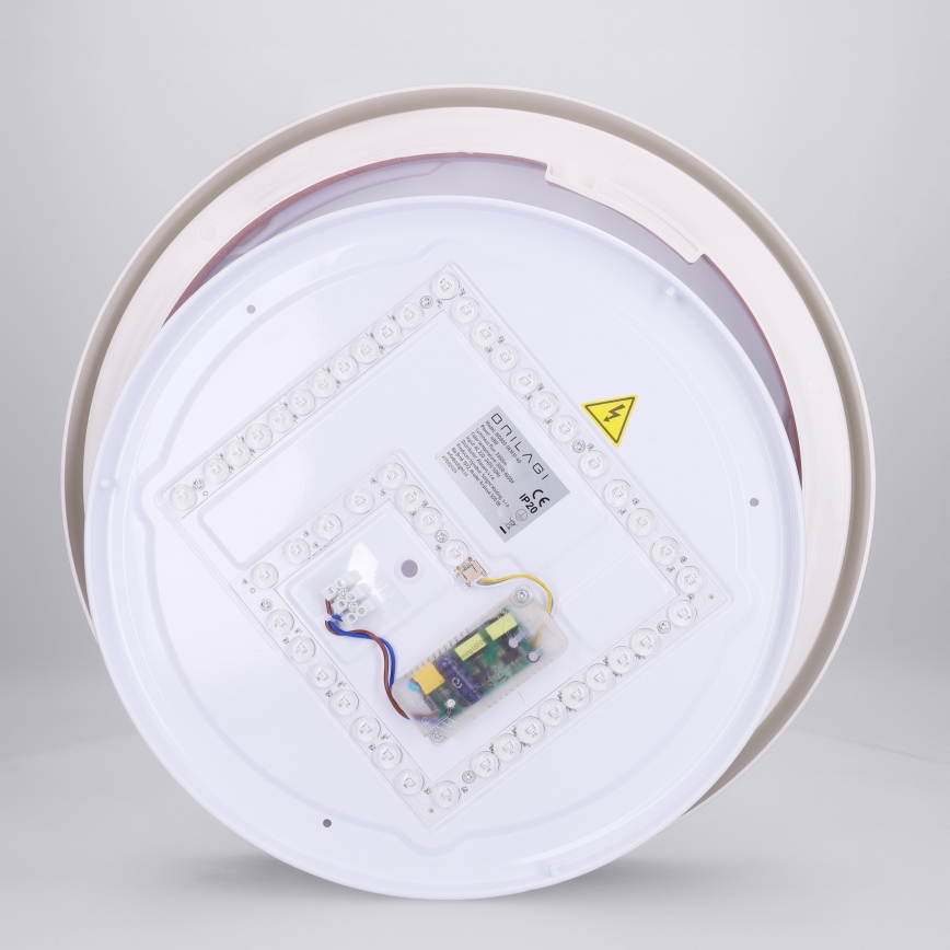 Brilagi - ściemnialna lampa sufitowa LED MATTEO LED/48W/230V 3000-6500K śr. 41 cm czerwona + pilot zdalnego sterowania