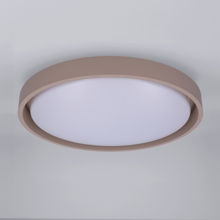 Brilagi - Ściemnialna lampa sufitowa LED MATTEO LED/48W/230V 3000-6500K śr. 41 cm taupe z pilotem