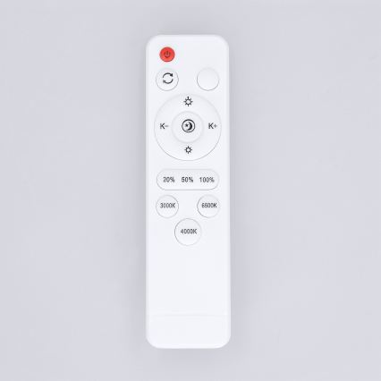 Brilagi - Ściemnialna lampa sufitowa LED MATTEO LED/48W/230V 3000-6500K śr. 41 cm taupe z pilotem