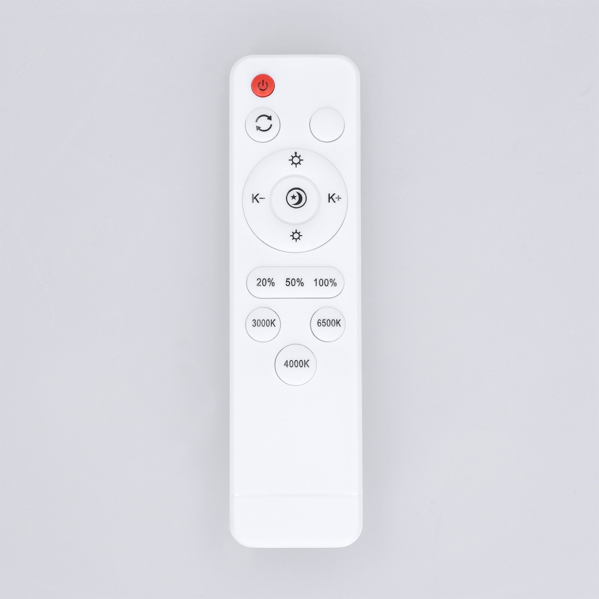 Brilagi - Ściemnialna lampa sufitowa LED MATTEO LED/48W/230V 3000-6500K śr. 41 cm taupe z pilotem