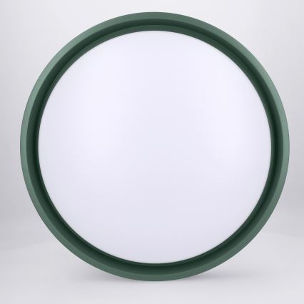 Brilagi - ściemnialny plafon LED MATTEO LED/48W/230V 3000-6500K, średnica 41 cm, kolor zielony + pilot zdalnego sterowania