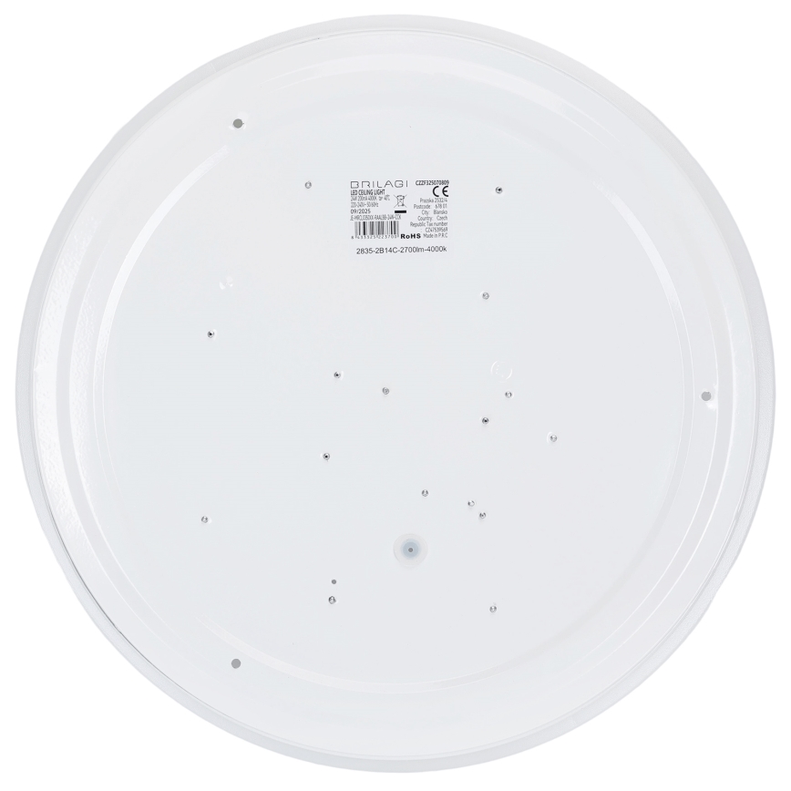 Brilagi - ściemnialna oprawa sufitowa LED MILKY WAY LED/24W/230V 3000-6500K śr. 38 cm + pilot zdalnego sterowania