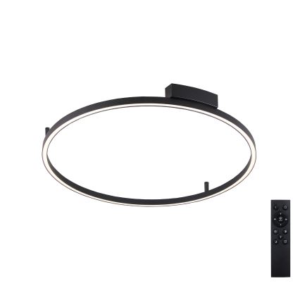 Brilagi - ściemnialna oprawa sufitowa PORTOFINO LED/60W/230V 3000-6000K śr. 80 cm czarna + pilot