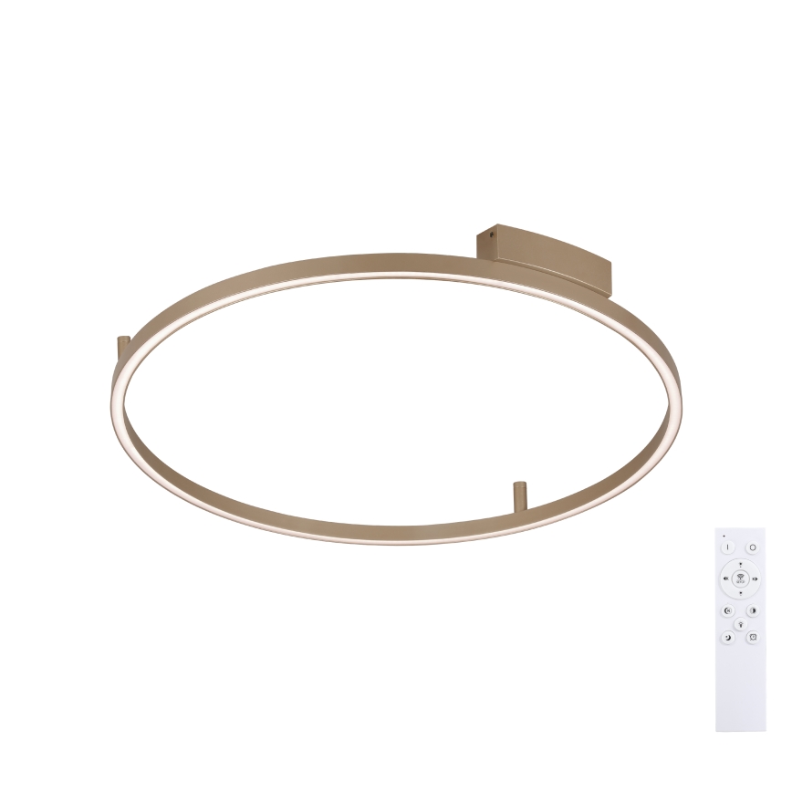 Brilagi - ściemnialna lampa sufitowa LED PORTOFINO LED/60W/230V 3000-6000K śr. 80 cm beżowa + pilot zdalnego sterowania