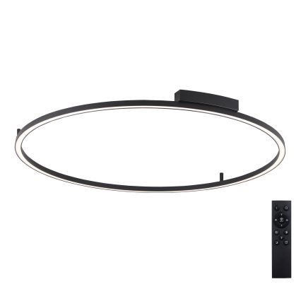 Brilagi - LED Ściemnialna oprawa sufitowa PORTOFINO LED/85W/230V 3000-6000K Ø 120 cm czarna + pilot zdalnego sterowania