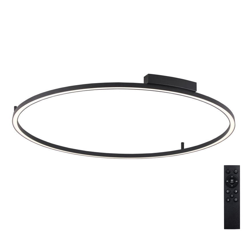 Brilagi - LED ściemnialna oprawa sufitowa PORTOFINO LED/85W/230V 3000-6000K śr. 120 cm czarna + pilot zdalnego sterowania