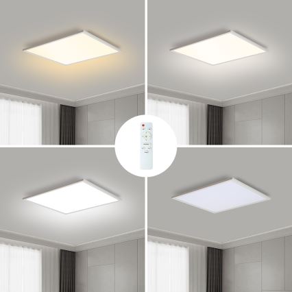Brilagi - LED Ściemnialna lampa sufitowa SLIMFRAME LED/36W/230V 45x45 cm 3000-6000K biała + pilot zdalnego sterowania