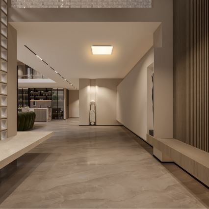 Brilagi - LED Ściemnialna lampa sufitowa SLIMFRAME LED/36W/230V 45x45 cm 3000-6000K biała + pilot zdalnego sterowania