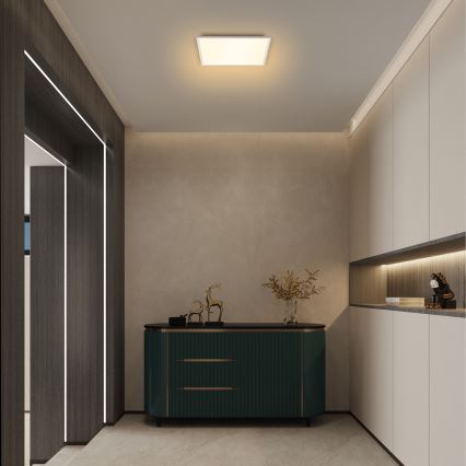 Brilagi - LED Ściemnialna lampa sufitowa SLIMFRAME LED/36W/230V 45x45 cm 3000-6000K biała + pilot zdalnego sterowania