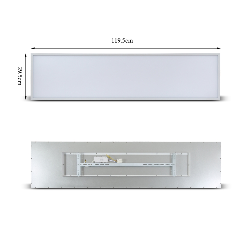 Brilagi - ściemnialna oprawa sufitowa LED SLIMFRAME LED/58W/230V 120x30 cm 3000-6000K biała + zdalne sterowanie