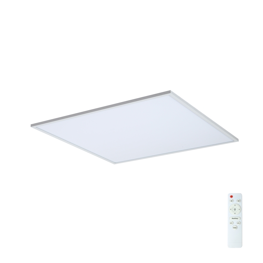 Brilagi - Ściemnialna oprawa sufitowa LED SLIMFRAME LED/58W/230V 60x60 cm 3000-6000K biała + pilot zdalnego sterowania