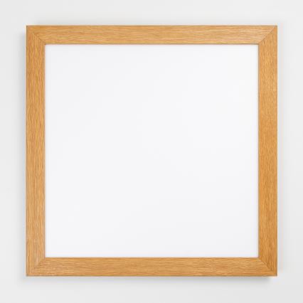 Brilagi - Ściemnialna lampa sufitowa LED SLIMFRAME WOOD LED/58W/230V 64x64 cm 3000-6000K brązowa + pilot zdalnego sterowania