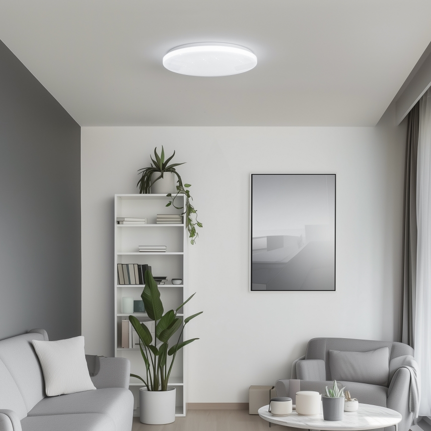 Brilagi - Ściemnialna oprawa LED SMART STARS LED/36W/230V śr. 48 cm 2700-6500K Wi-Fi Tuya + pilot zdalnego sterowania