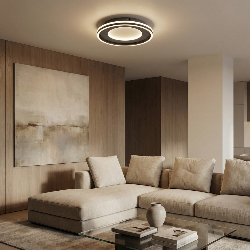 Brilagi - ściemnialna oprawa sufitowa LED TRIVARO LED/72W/230V 3000-6000K śr. 40 cm + pilot