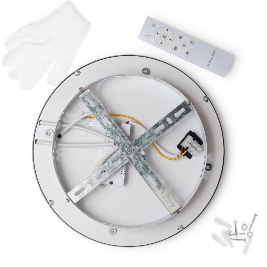 Brilagi - ściemnialna oprawa sufitowa LED TRIVARO LED/72W/230V 3000-6000K śr. 40 cm + pilot