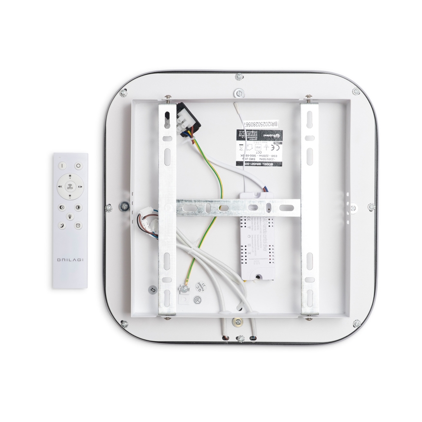 Brilagi - ściemnialna oprawa sufitowa LED TRIVARO LED/65W/230V 3000-6000K 30x30 cm + zdalne sterowanie