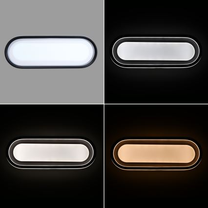 Brilagi - LED Ściemnialna oprawa sufitowa TRIVARO LED/85W/230V 3000-6000K 20x60 cm + zdalne sterowanie