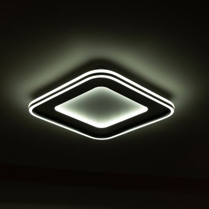 Brilagi - LED ściemnialna oprawa sufitowa TRIVARO LED/88W/230V 3000-6000K 40x40 cm + pilot zdalnego sterowania