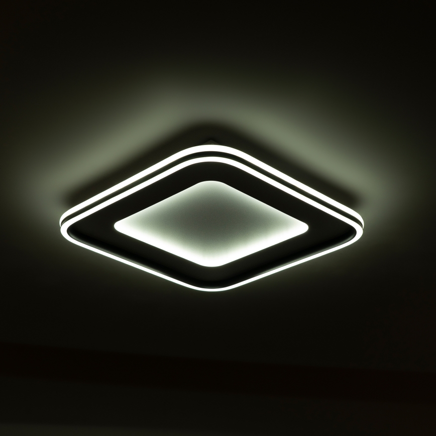 Brilagi - LED ściemnialna oprawa sufitowa TRIVARO LED/88W/230V 3000-6000K 40x40 cm + pilot zdalnego sterowania