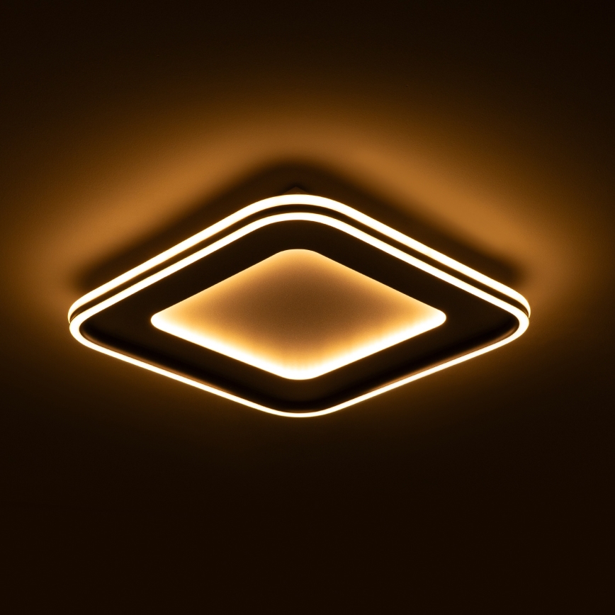 Brilagi - LED ściemnialna oprawa sufitowa TRIVARO LED/88W/230V 3000-6000K 40x40 cm + pilot zdalnego sterowania