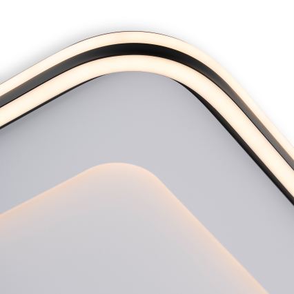 Brilagi - LED ściemnialna oprawa sufitowa TRIVARO LED/88W/230V 3000-6000K 40x40 cm + pilot zdalnego sterowania