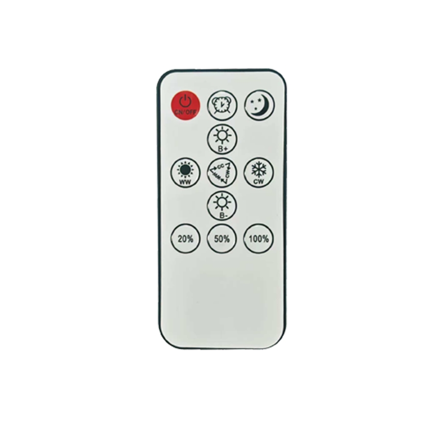 Brilagi - ściemnialna oprawa sufitowa LED ULTRA SLIM 18W/230V 2700–6500K 30×30 cm czarna + pilot zdalnego sterowania