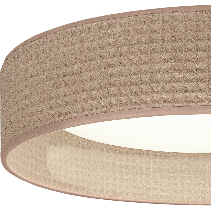 Brilagi - LED ściemnialna oprawa sufitowa VELVET SMART VARI LED/36W/230V 3000-6500K śr. 55 cm beżowa + pilot zdalnego sterowania
