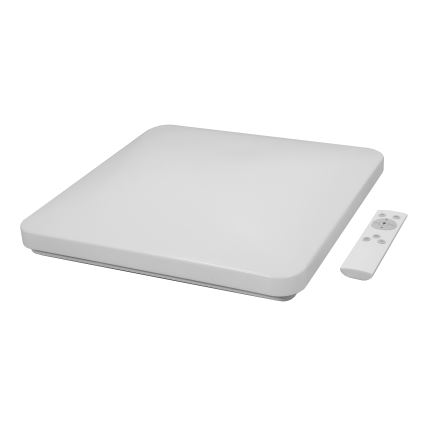 Brilagi - Ściemnialna oprawa sufitowa LED VELVET SQUARE LED/24W/230V 43x43 cm 3000/4000/6500K + zdalne sterowanie brązowa