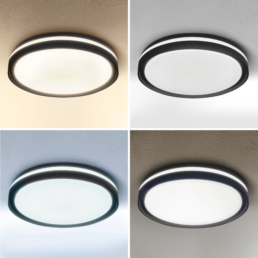 Brilagi - ściemnialna oprawa sufitowa LED NAOMI LED/48W/230V 3000-6500K śr. 39 cm czarna + pilot zdalnego sterowania