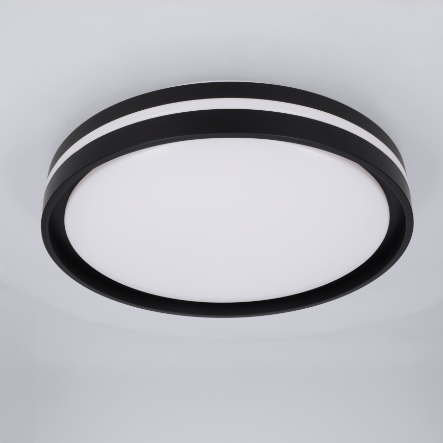 Brilagi - ściemnialna oprawa sufitowa LED NAOMI LED/48W/230V 3000-6500K śr. 39 cm czarna + pilot zdalnego sterowania