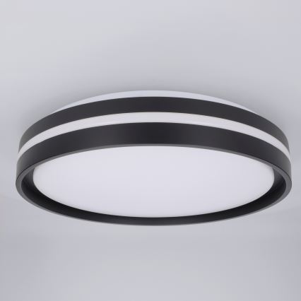 Brilagi - ściemnialna oprawa sufitowa LED NAOMI LED/48W/230V 3000-6500K śr. 39 cm czarna + pilot zdalnego sterowania