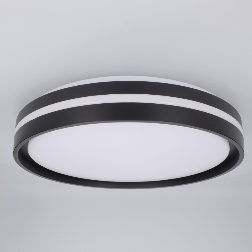 Brilagi - ściemnialna oprawa sufitowa LED NAOMI LED/48W/230V 3000-6500K śr. 39 cm czarna + pilot zdalnego sterowania
