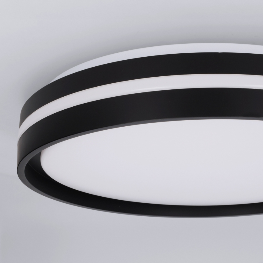 Brilagi - ściemnialna oprawa sufitowa LED NAOMI LED/48W/230V 3000-6500K śr. 39 cm czarna + pilot zdalnego sterowania