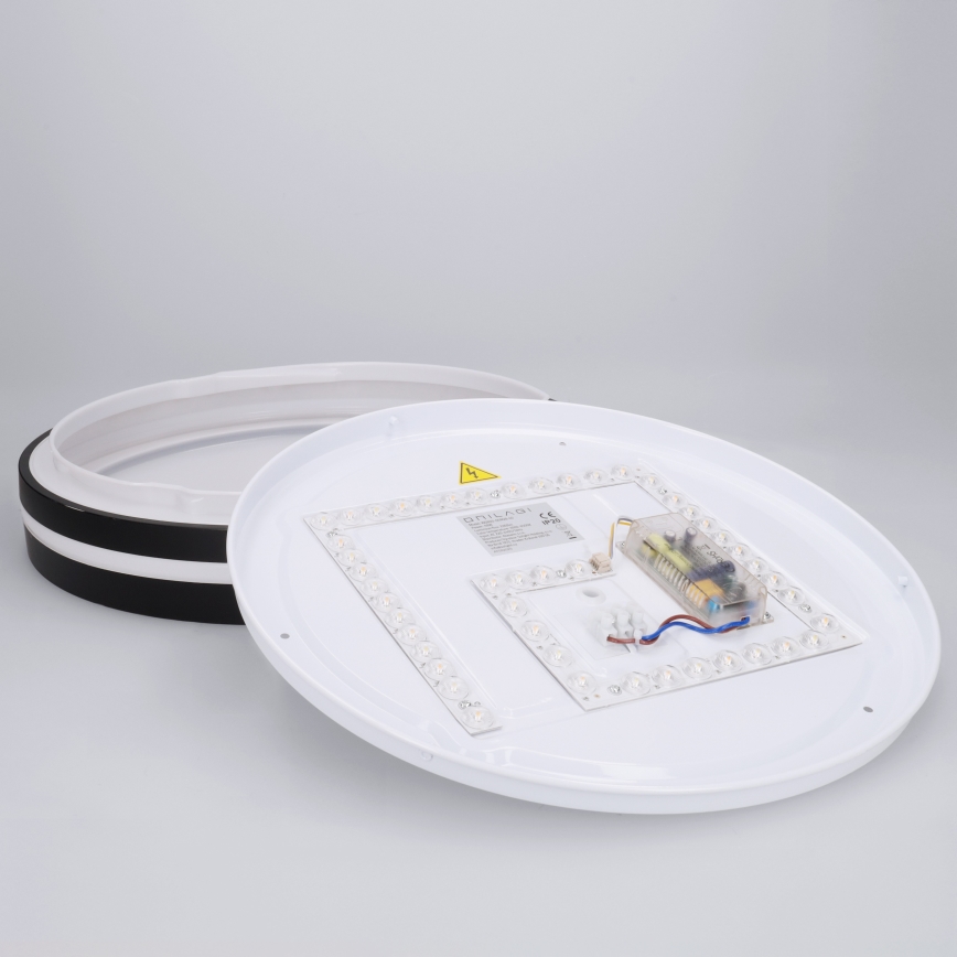 Brilagi - ściemnialna oprawa sufitowa LED NAOMI LED/48W/230V 3000-6500K śr. 39 cm czarna + pilot zdalnego sterowania