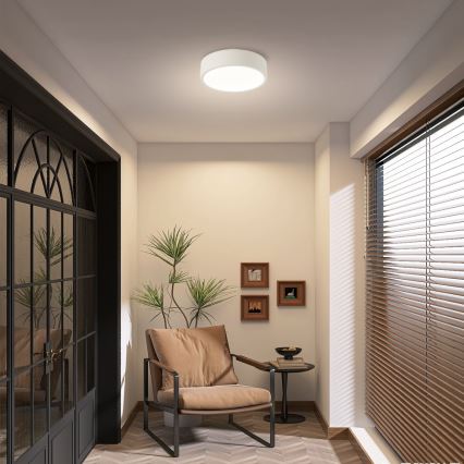 Brilagi - ściemnialna oprawa sufitowa LED POOL LED/18W/230V 3000-6000K 20 cm biała + zdalne sterowanie